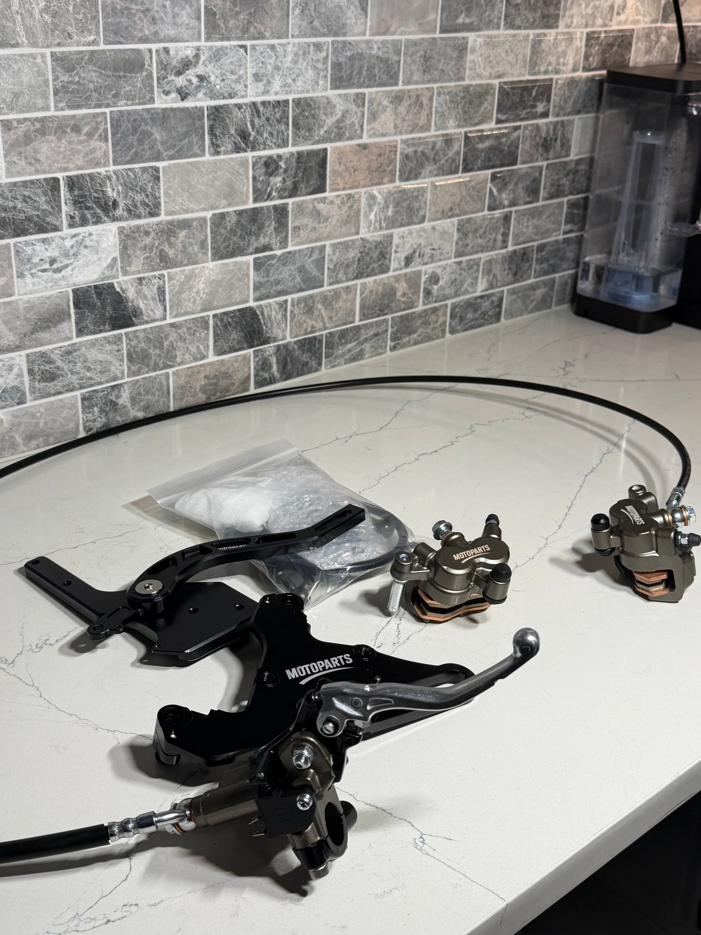 TUTTIO FOOTBRAKE & HANDBRAKE KIT