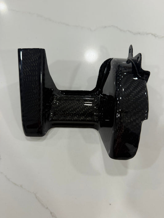 Center Axle Guard — Carbon Fiber