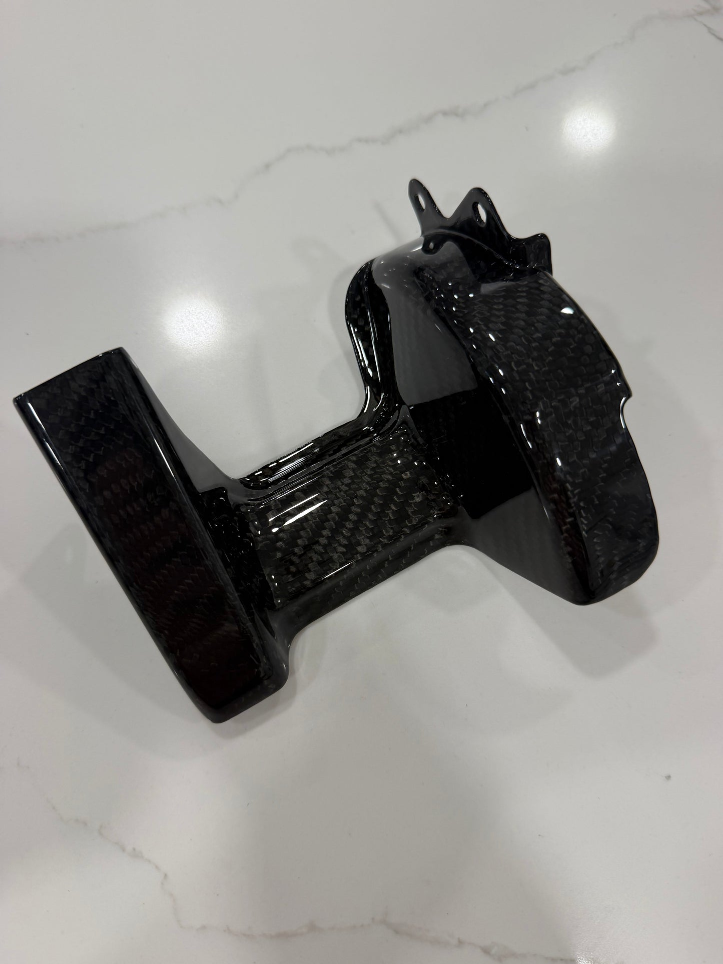 Center Axle Guard — Carbon Fiber