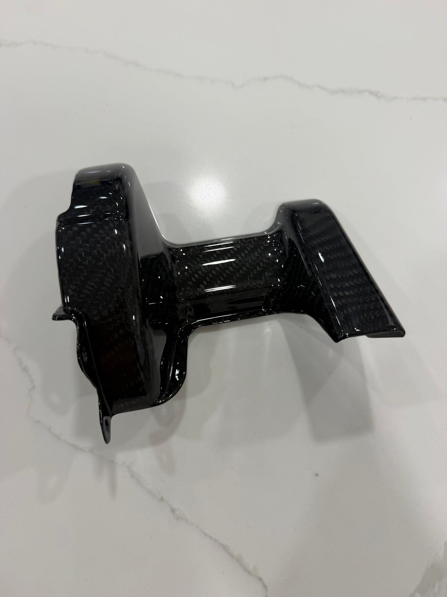 Center Axle Guard — Carbon Fiber