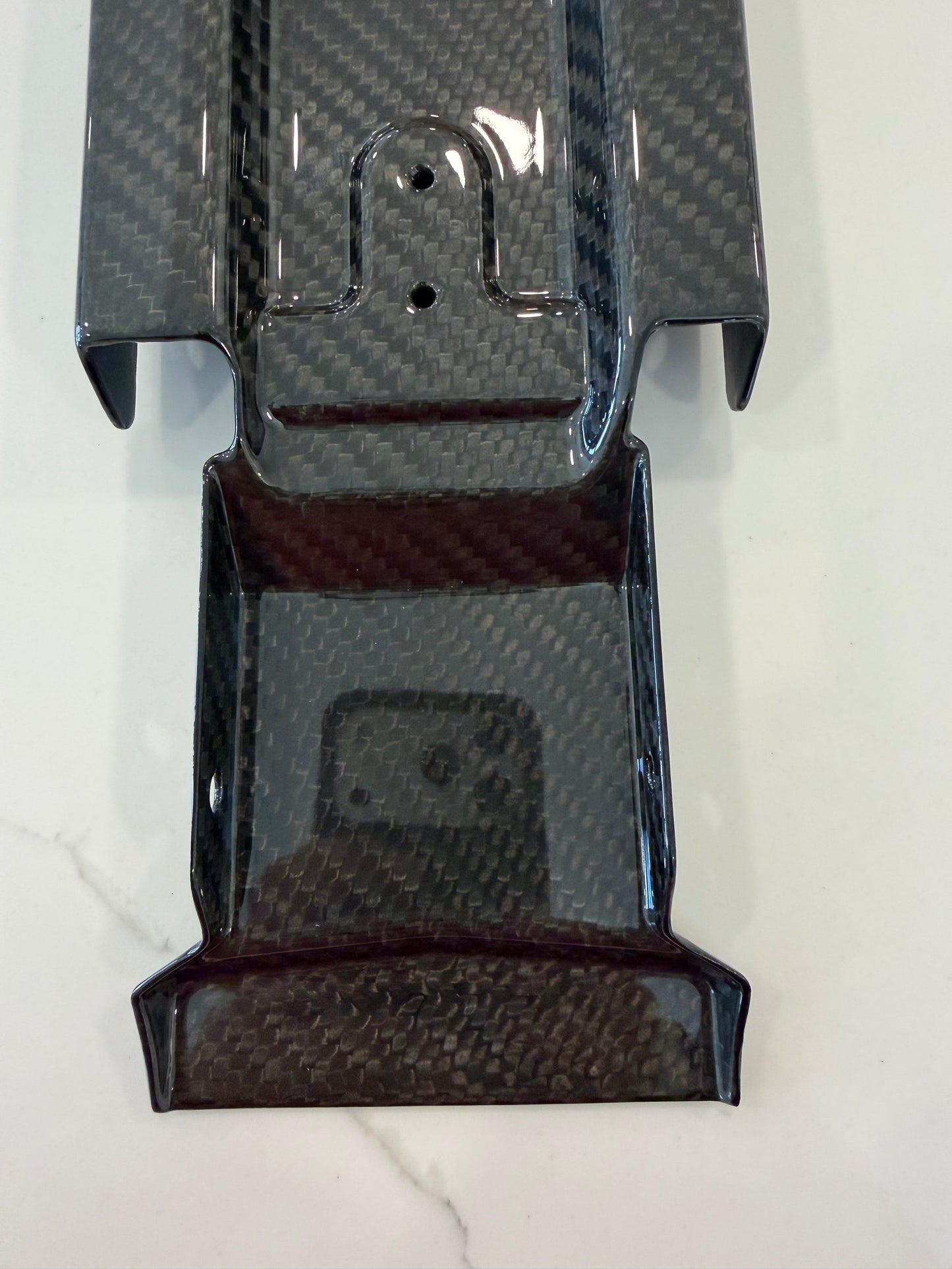 Rear Fender Inner Plate — Carbon Fiber