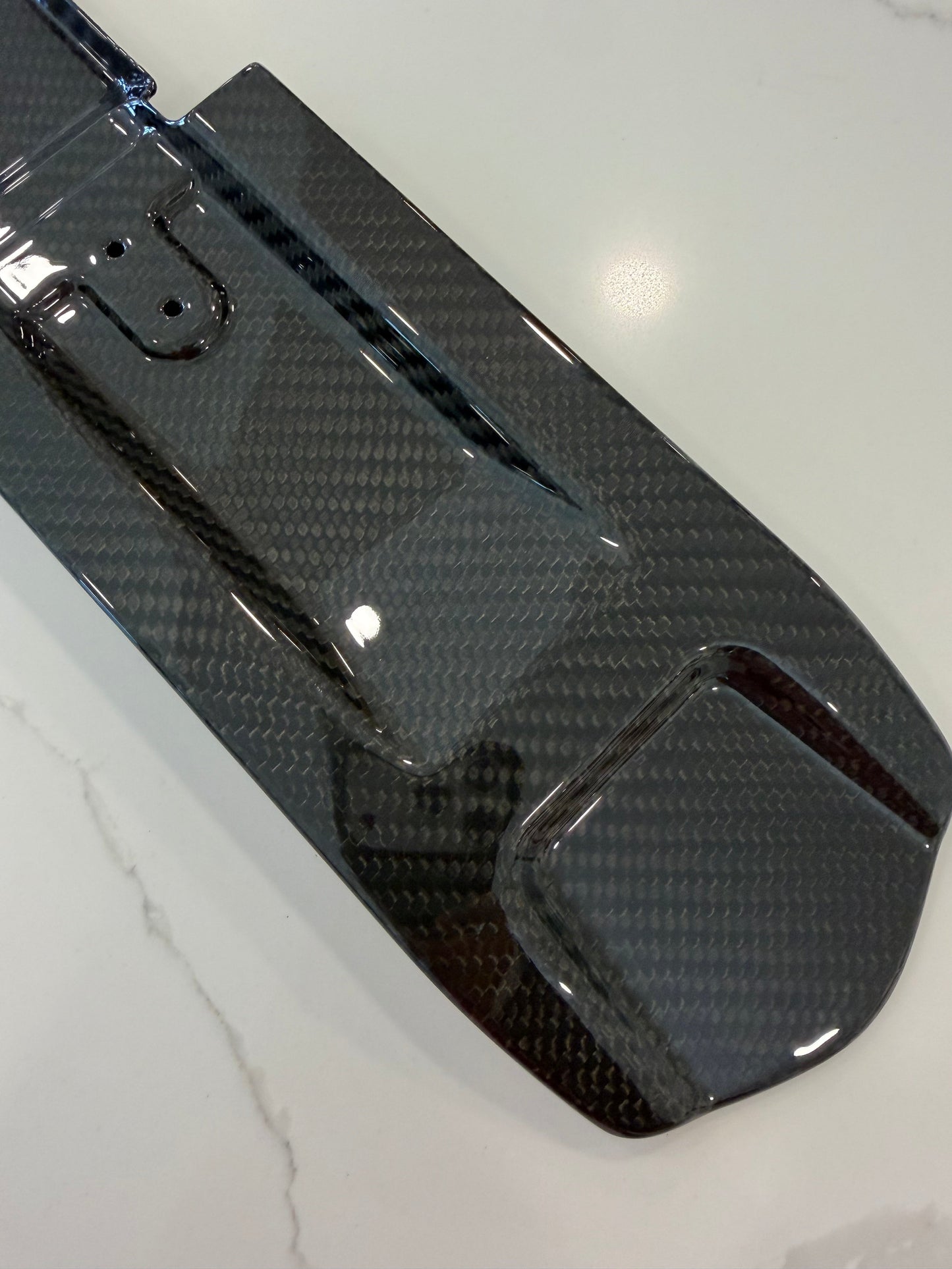 Rear Fender Inner Plate — Carbon Fiber