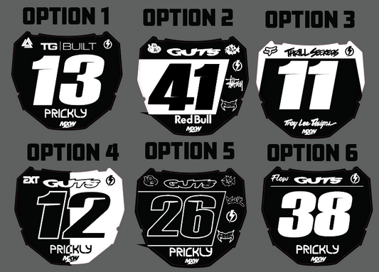 ODI Plate Decal